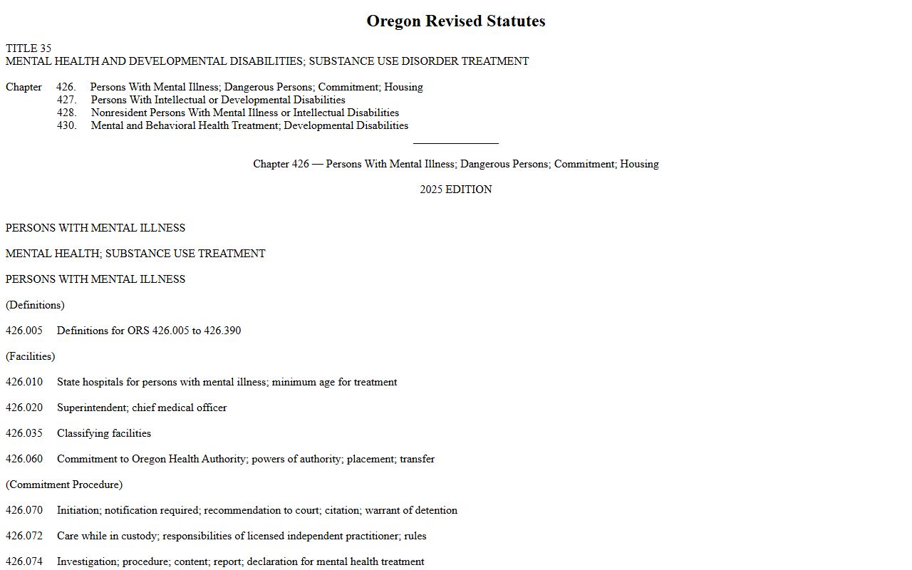 Baker County warrant search and Oregon civil court order limits